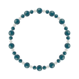 鳳凰（6mm）一色アパタイトブレスレット