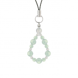 鳳凰（6mm）一色グリーンフローライトストラップ