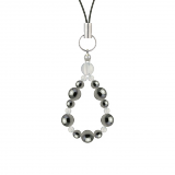 鳳凰（6mm）一色ヘマタイトストラップ