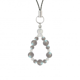 鳳凰（6mm）一色ラブラドライトストラップ