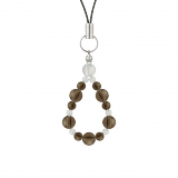 鳳凰（6mm）一色スモーキークォーツストラップ