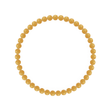 純真（4mm）山吹色イエローアベンチュリンブレスレット